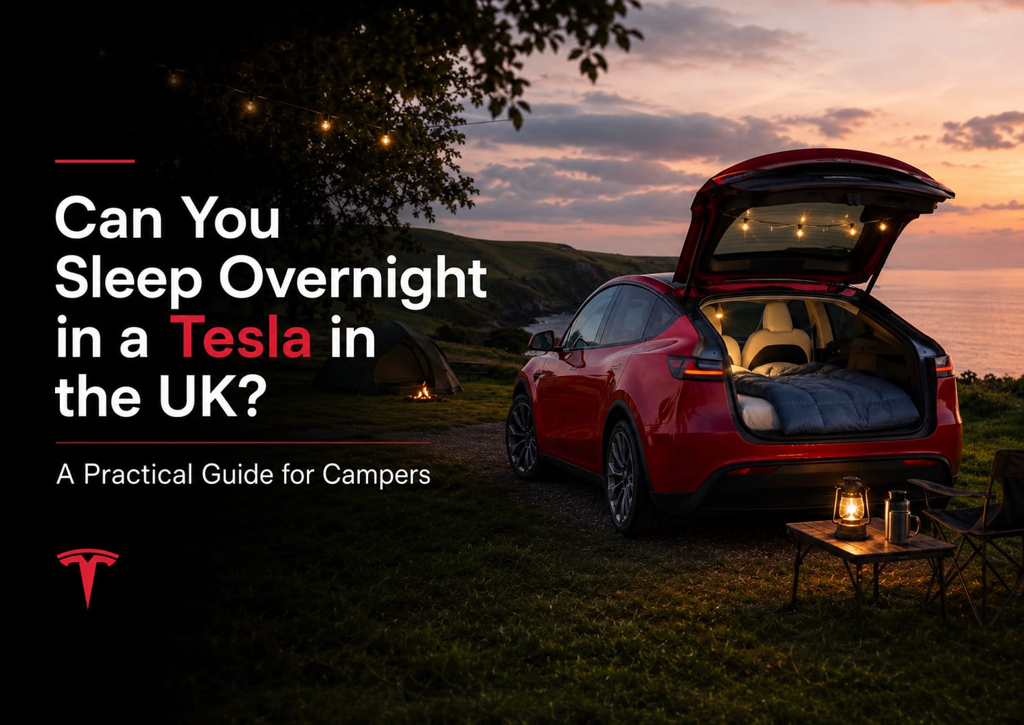 Can You Sleep Overnight in a Tesla in the UK? A Practical Guide for Campers