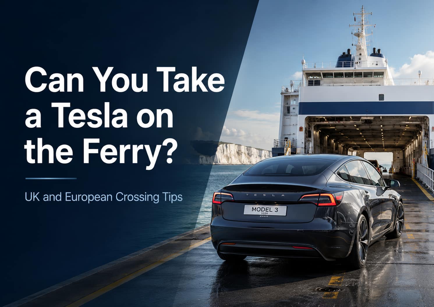 Can You Take a Tesla on the Ferry? UK and European Crossing Tips