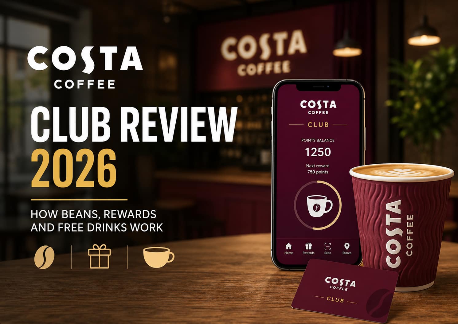 Costa Club Review 2026 How Beans, Rewards and Free Drinks Work