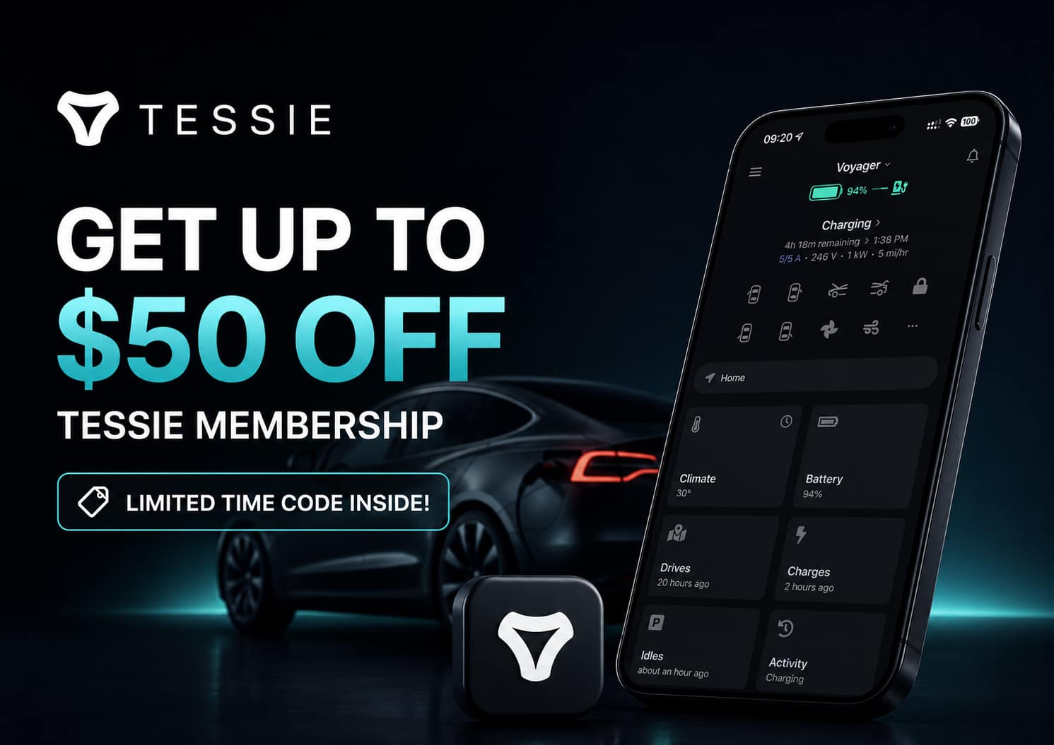 Get Up to $50 Off Tessie Membership Limited Time Code Inside