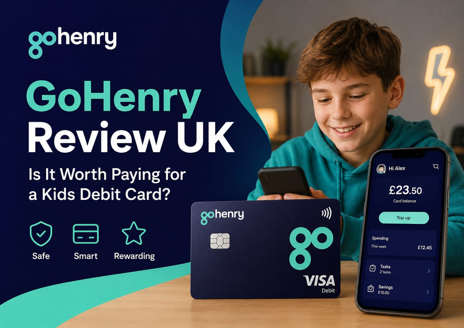GoHenry Review UK Is It Worth Paying for a Kids Debit Card
