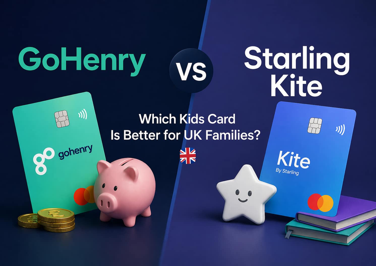 GoHenry vs Starling Kite (2026): Which kids card is better for UK families?