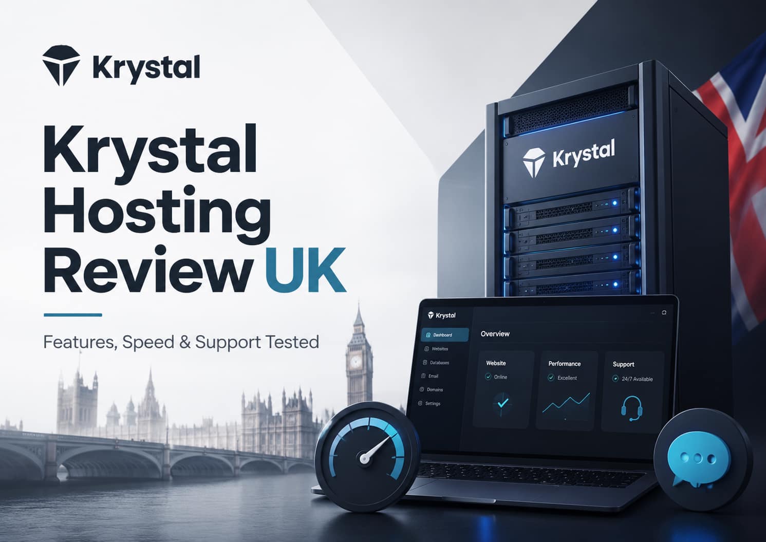 Krystal Hosting Review UK Features Speed and Support Tested