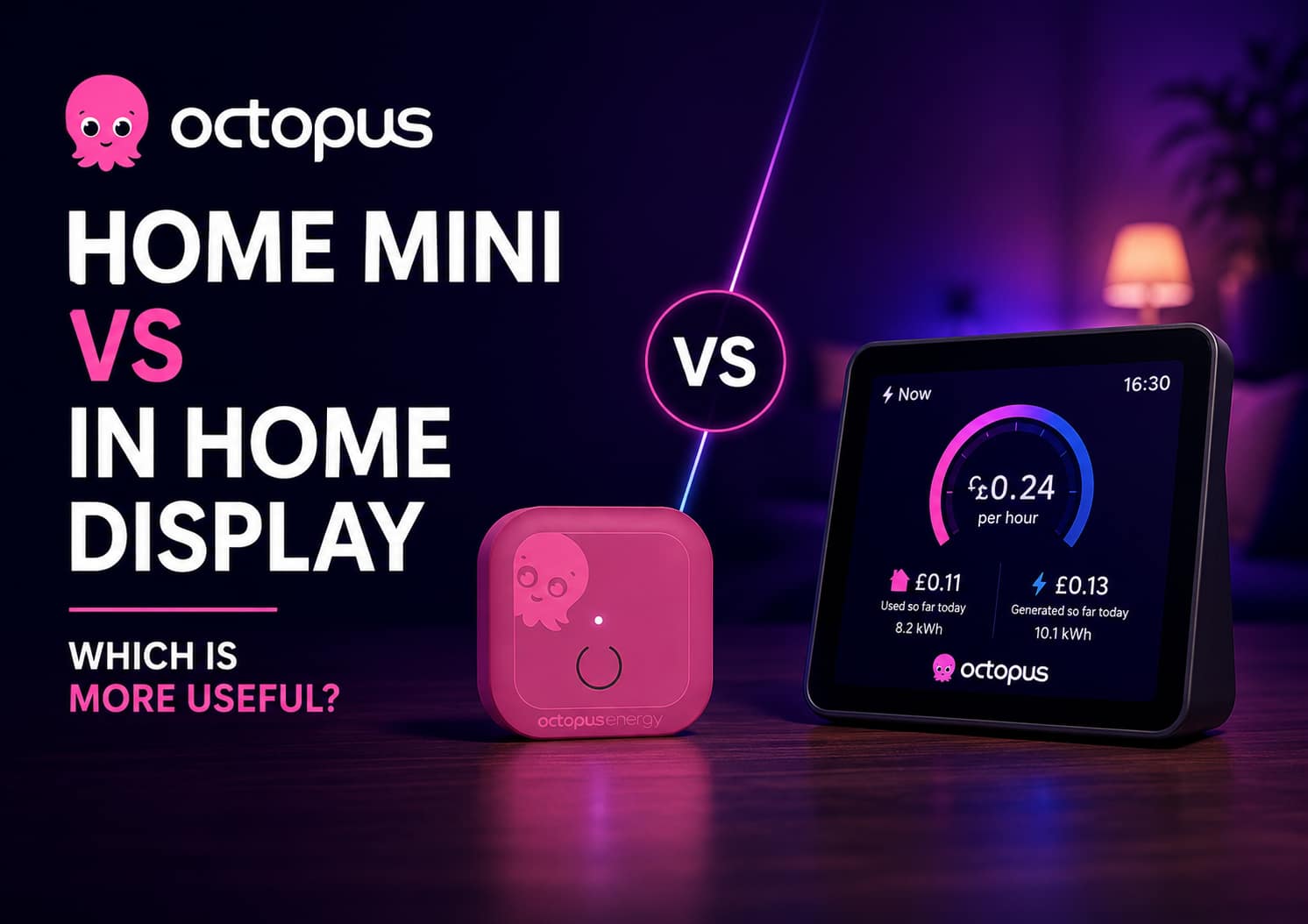 Octopus Home Mini vs In Home Display Which Is Actually More Useful